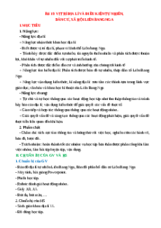 Giáo án Bài 19 Địa lí 11 Cánh diều (2024): Vị trí địa lí, điều kiện tự nhiên và dân cư, xã hội Liên Bang Nga