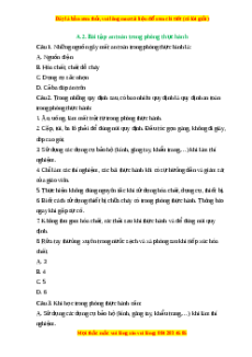 Trắc nghiệm An toàn trong phòng thực hành KHTN 6 Kết nối tri thức