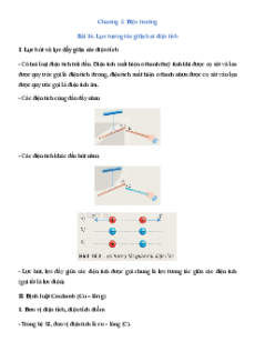Đề cương ôn tập Giữa kì 2 Vật lí 11 Kết nối tri thức