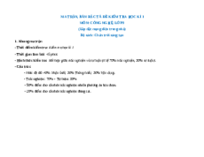 Bộ đề thi cuối kì 1 Công nghệ 9 Chân trời sáng tạo Lắp đặt mạng điện trong nhà