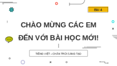 Giáo án Powerpoint Viết: Viết đoạn mở bài cho bài văn miêu tả (trang 23, 24) Tiếng việt lớp 4 Chân trời sáng tạo (Phiên bản 2)