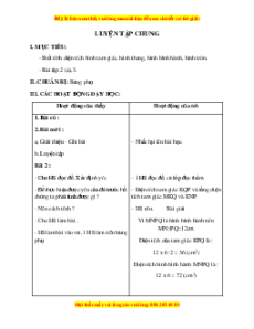 Giáo án Bài 119 Toán lớp 5: Luyện tập chung (Trang 127)