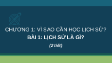 Giáo án Powerpoint Bài 1 Lịch sử 6 Cánh diều: Lịch sử là gì?