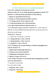 Trắc nghiệm Bài 15 Lịch sử 6 Kết nối tri thức: Chính sách cai trị của các triều đại phong kiến phương Bắc và sự chuyển biến của xã hội Âu Lạc