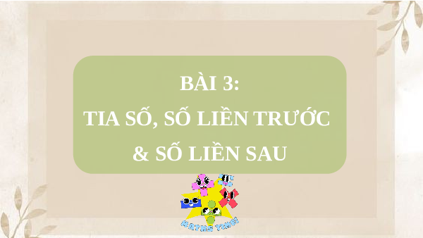 Giáo án Powerpoint Tia số Số liền trước số liền sau Toán lớp 2 Cánh diều