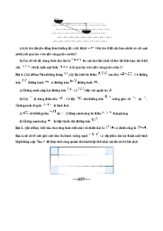 Đề thi Cuối kì 1 Toán 9 Cánh diều 2024 (Đề 10)