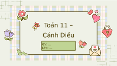 Giáo án Powerpoint Góc giữa đường thẳng và mặt phẳng. Góc nhị diện Toán 11 Cánh diều