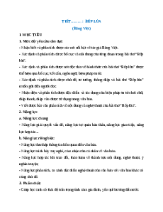Giáo án Bếp lửa Ngữ Văn 9 Chân trời sáng tạo