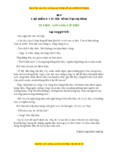 Trắc nghiệm Chủ điểm 9 Tiếng việt lớp 5: Vì cuộc sống thanh bình