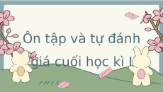 Giáo án Powerpoint Ôn tập và tự đánh giá cuối học kì 1 Ngữ văn 8 Cánh diều