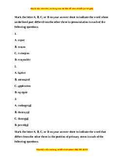 Đề thi giữa kì 2 Tiếng Anh 12 trường THPT Đức Thọ năm 2023