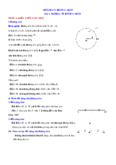 Chuyên đề dạy thêm Toán 9 Chương 5 Kết nối tri thức mới nhất