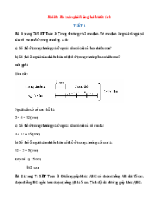 VBT Toán lớp 3 Bài 28 (Kết nối tri thức): Bài toán giải bằng hai bước tính