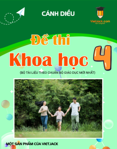 6 Đề thi Khoa học lớp 4 Cánh Diều có lời giải