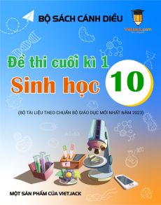 Bộ 4 đề thi cuối kì 1 Sinh học 10 Cánh diều có đáp án