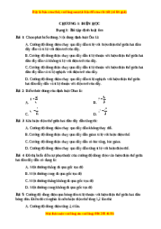 Trắc nghiệm Bài tập định luật Ôm Vật lí 9