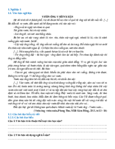 Ngữ liệu ngoài sgk lớp 7 phần Truyện ngắn và tiểu thuyết