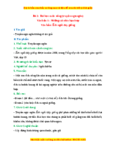 Tác giả - tác phẩm Bài 4: Bài học cuộc sống Ngữ văn 7 Chân trời sáng tạo
