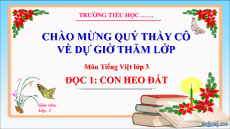 Giáo án Powerpoint Bài 3: Niềm vui của em Tiếng việt lớp 3 Cánh diều