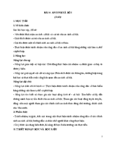 Giáo án Bài 4: An sinh xã hội KTPL 12 Chân trời sáng tạo