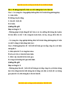 Trắc nghiệm Bài 2 Địa Lí 10 Kết nối tri thức: Phương pháp biểu hiện các đối tượng địa lí trên bản đồ