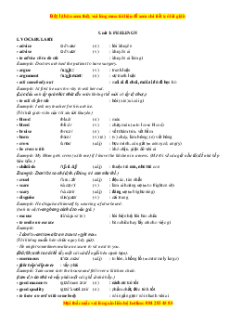 Bài giảng và lời giải chi tiết Tiếng Anh 10 Friends global mới, chuẩn nhất