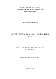 Chuyên đề bồi dưỡng HSG Toán 11 Phương trình hàm (có lời giải)