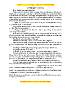 Phiếu bài tập Tuần 4 Sự tích cây vú sữa Ngữ văn 6