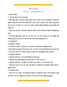 Giáo án Truyện (2024) Cánh diều