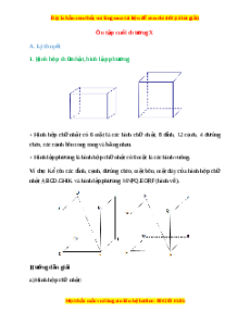Tổng hợp lý thuyết Toán 7 Chương 10