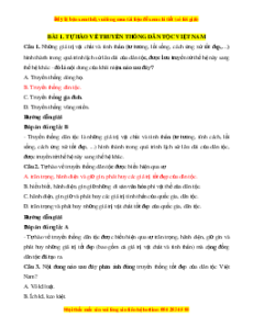 Bộ Trắc nghiệm GDCD 8 Chân trời sáng tạo (cả năm) có đáp án
