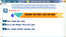 Giáo án Powerpoint Mạng xã hội: Lợi và hại Toán 10 Kết nối tri thức
