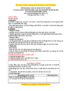 Giáo án Bài 29 Địa lí 6 Kết nối tri thức (2024): Bảo vệ tự nhiên và khai thác thông minh các tài nguyên thiên nhiên vì sự phát triển bền vững