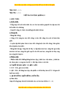 Giáo án Bài tập cuối Chương 5 trang 110 Toán 6 Kết nối tri thức