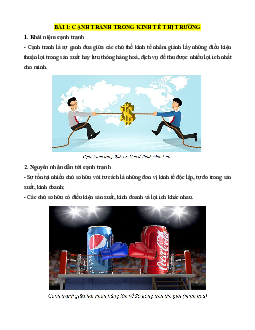 Lý thuyết Kinh tế pháp luật 11 Chân trời sáng tạo