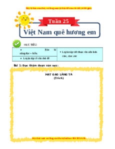 Bài tập cuối tuần Tiếng Việt 4 Tuần 25 Chân trời sáng tạo (có lời giải)