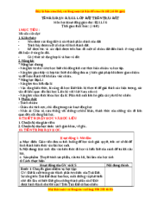 Giáo án Bài 22 Địa lí 6 Kết nối tri thức (2024): Lớp đất trên Trái Đất