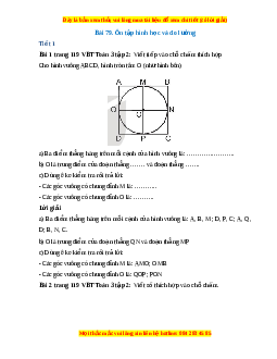 VBT Toán lớp 3 Bài 79 (Kết nối tri thức): Ôn tập hình học và đo lường