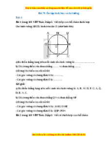 VBT Toán lớp 3 Bài 79 (Kết nối tri thức): Ôn tập hình học và đo lường