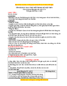 Giáo án Bài 6 Địa lí 6 Kết nối tri thức (2024): Trái Đất trong hệ Mặt Trời