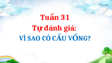 Giáo án Powerpoint Tự đánh giá: Vì sao có cầu vồng Tiếng Việt lớp 5 Cánh diều