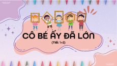 Giáo án Powerpoint Đọc: Cô bé ấy đã lớn Tiếng việt lớp 4 Cánh diều