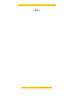 Đề thi giữa kì 2 Hóa học 10 Kết nối tri thức - Đề 2