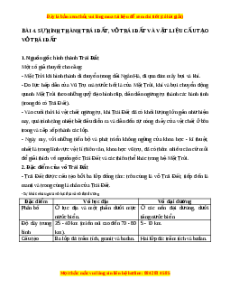 Lý thuyết Bài 4 Địa lý 10 Chân trời sáng tạo: Sự hình thành Trái Đất, vỏ Trái Đất và vật liệu cấu tạo vỏ Trái Đất