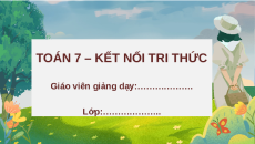 Giáo án Powerpoint Phép nhân đa thức một biến Toán 7 Kết nối tri thức