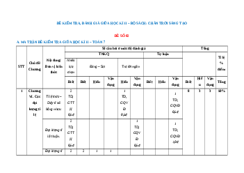 Đề thi giữa kì 2 Toán 7 Chân trời sáng tạo Cấu trúc mới - Đề 2