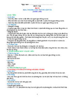 Giáo án Bài 34 Địa lí 10 Kết nối tri thức: Địa lí ngành giao thông vận tải