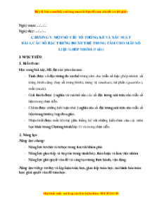 Giáo án Toán 11 Học kì 2 Cánh diều