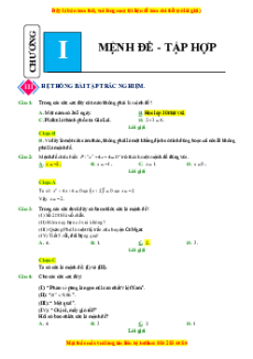 Chuyên đề dạy thêm Toán 10 Học kì 1 Kết nối tri thức