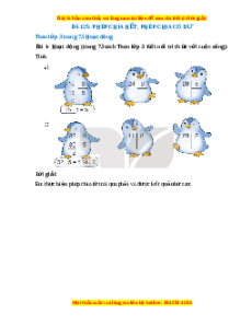 Giải Sgk Toán lớp 3 Bài 25: Phép chia hết, phép chia có dư (Kết nối tri thức)